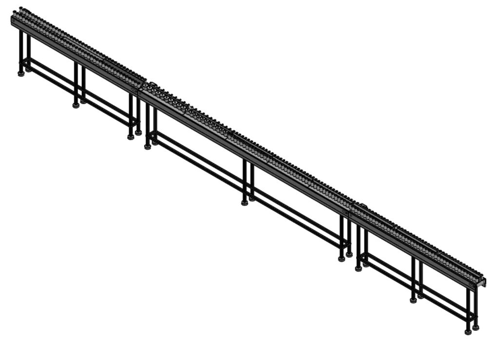 Long Soap Bar Automatic Feeder soap conveyor assembly 2d 2