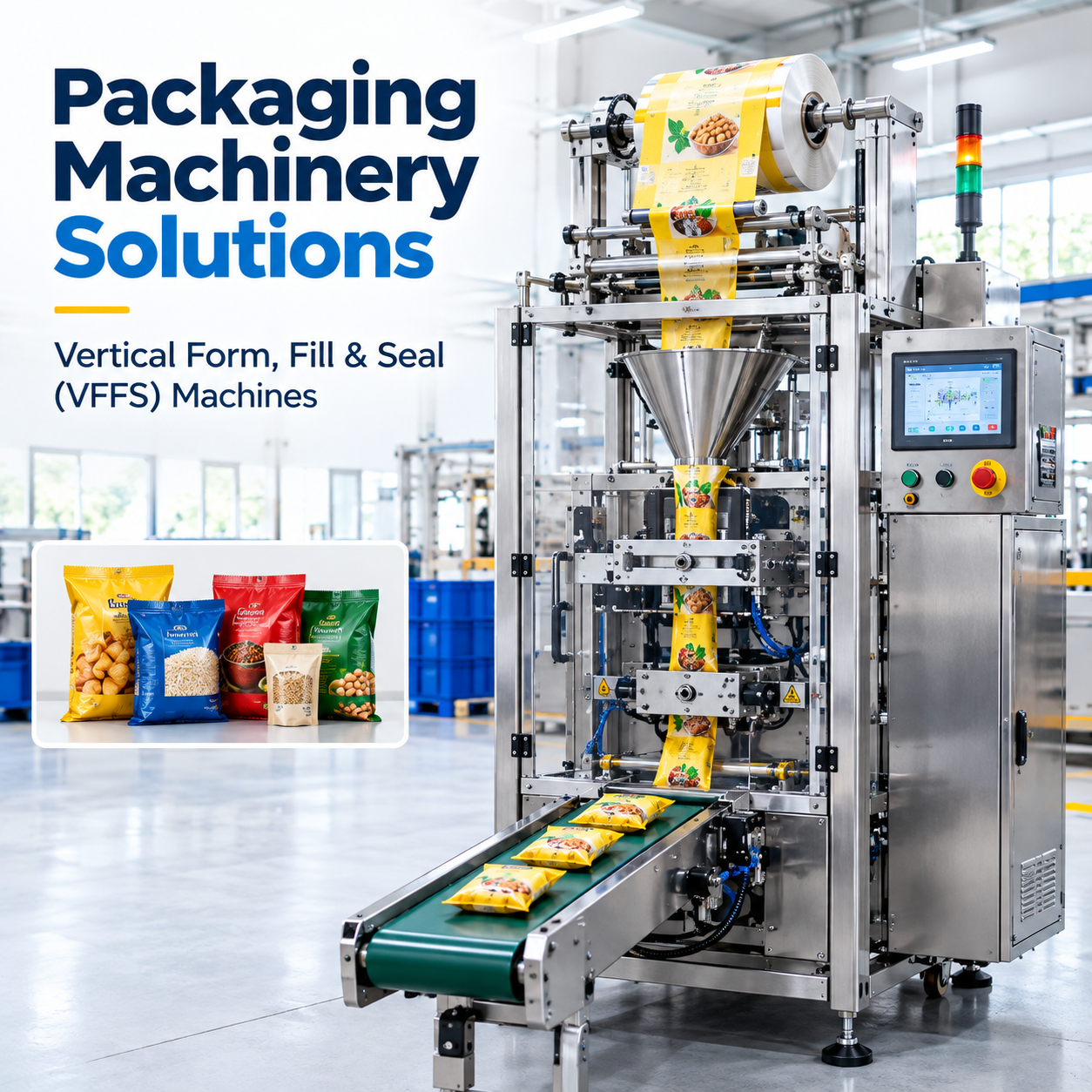 vertical form, fill & seal machines